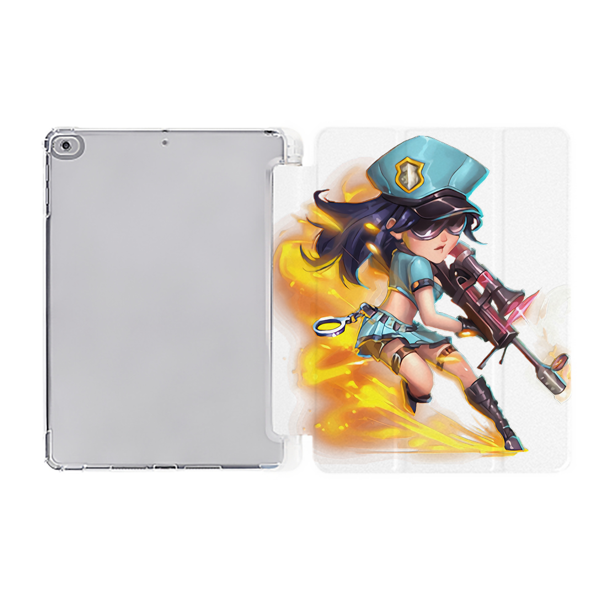 （画像用） リーグ・オブ・レジェンド League of Legends LOL IPad ケース ペン収納付き 三つ折りスタンド PUレザー×シリコン 対応機種9.5/10.5/10.9インチ